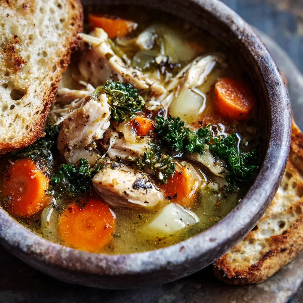 Slow Cooker Chicken Soup
