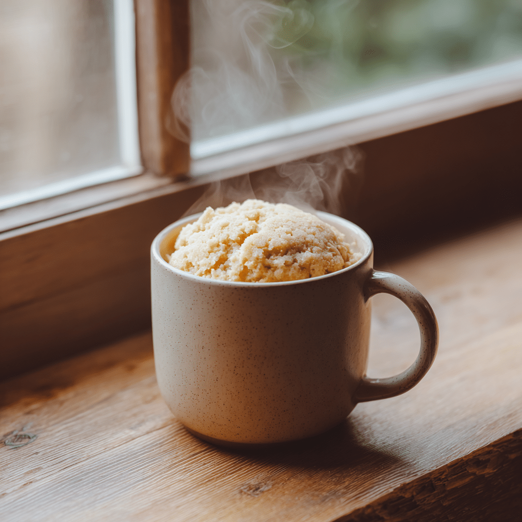 Quick Vanilla Mug Cake with Vanilla Extract – A Warm Little Cake Just for You