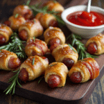 Bite-Sized Pigs in a Blanket Appetizers