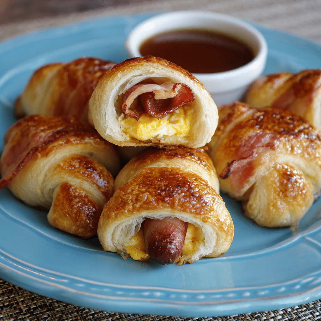 Breakfast Crescent Roll Pigs in a Blanket (A Cozy Morning Hug on a Plate)