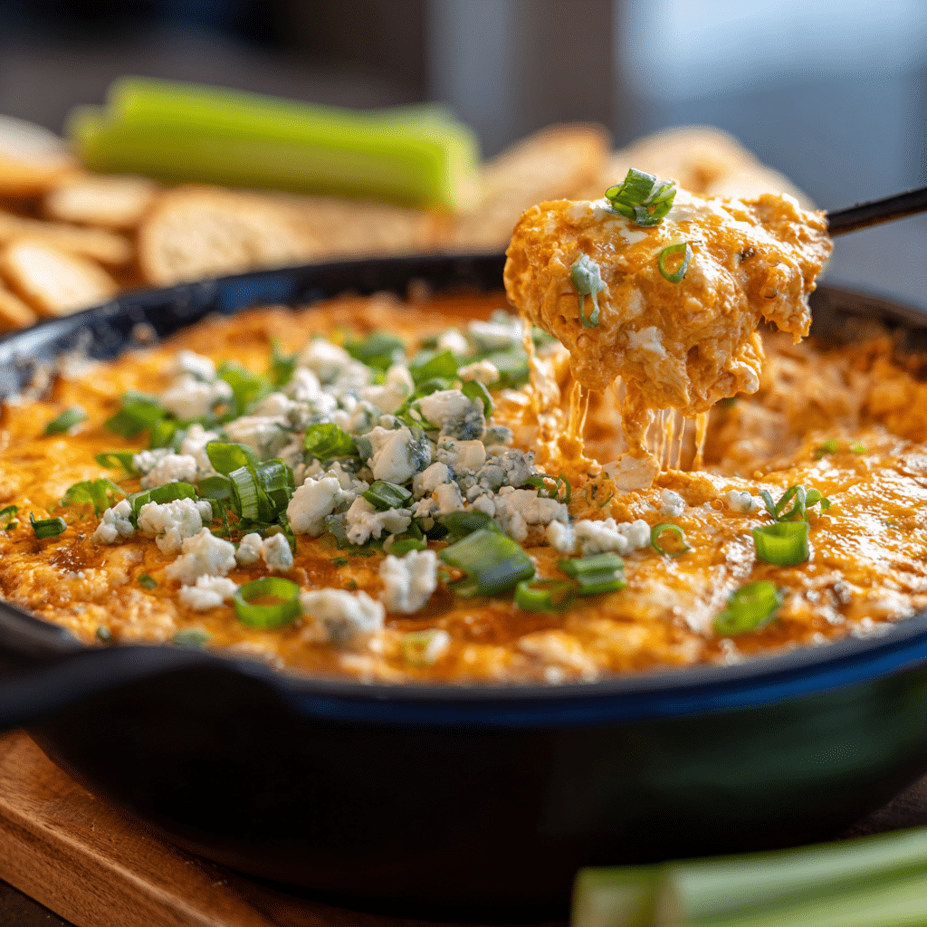Buffalo Chicken Dip Made in the Slow Cooker – Cozy, Creamy, and Full of Love
