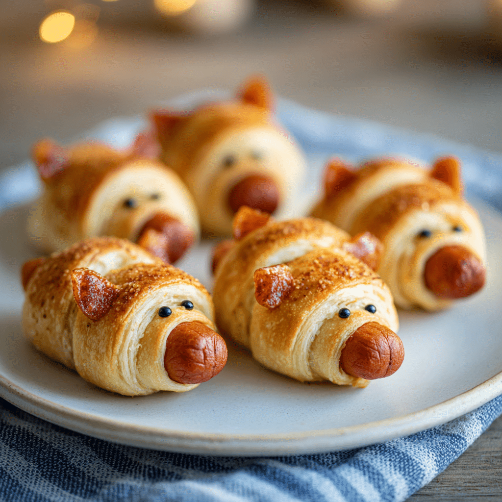 Classic Crescent Roll Pigs in a Blanket – A Cozy Little Bite That Feels Like Home