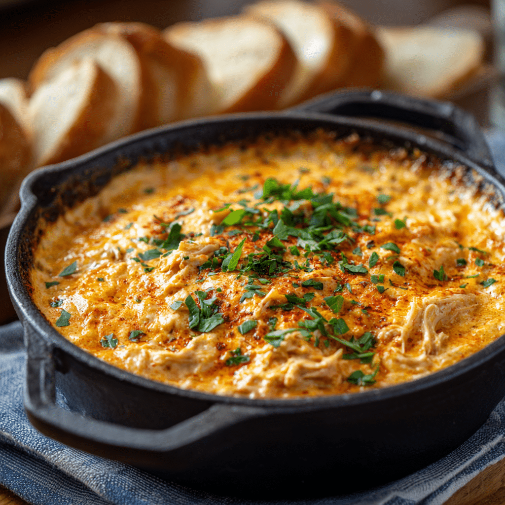 Creamy Buffalo Chicken Dip with Shredded Chicken – The Cozy Dip That Brings Everyone to My Table