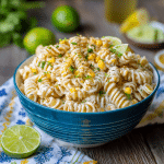 Creamy Street Corn Pasta Salad with Lime Dressing – A Bowl Full of Summer, Love, and Laughter