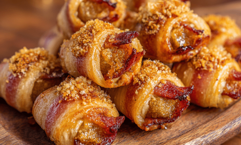 Crispy Golden Pigs in a Blanket