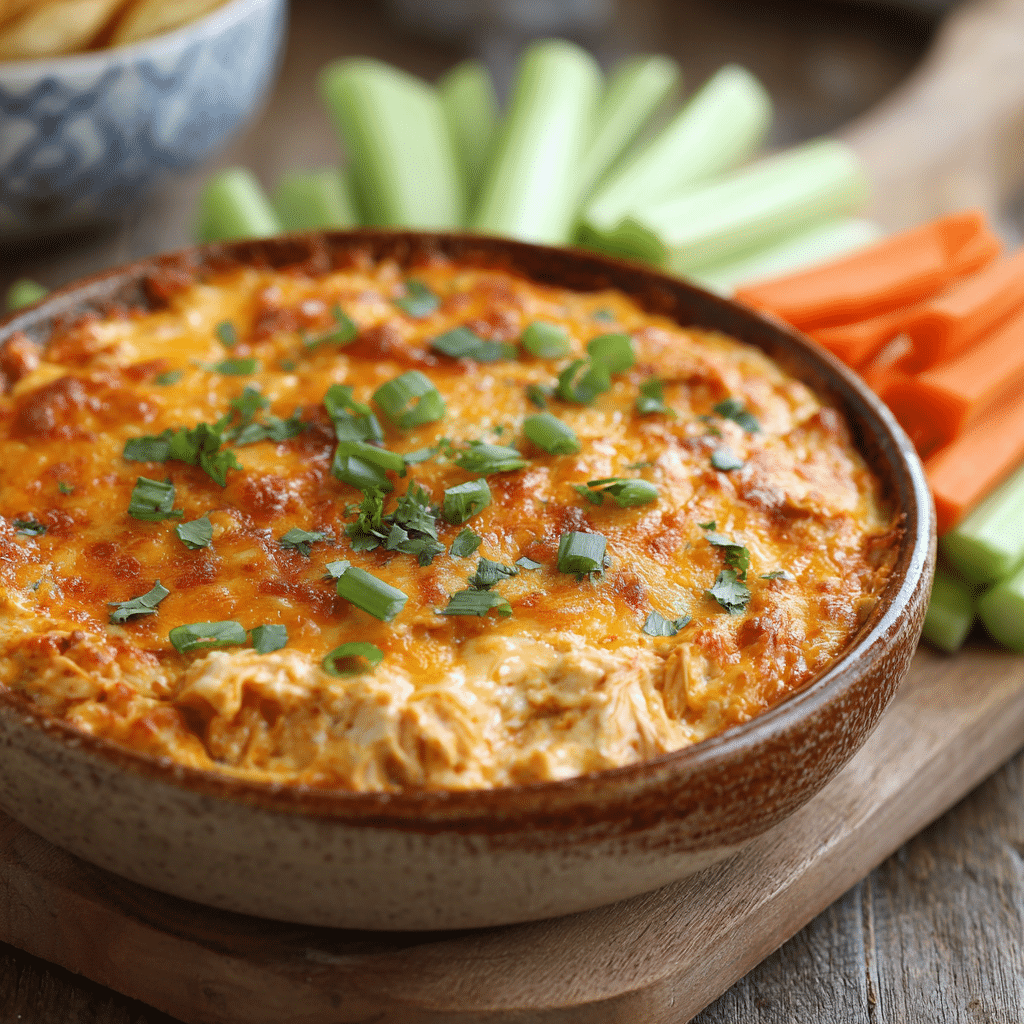 Easy 5-Ingredient Buffalo Chicken Dip (The Cozy Bowl I Always Make for Family Nights)