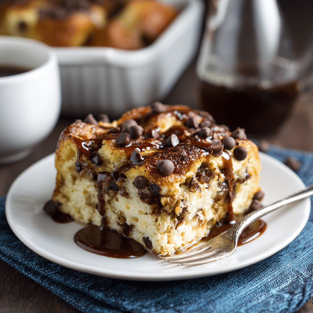 Easy Chocolate Chip French Toast Bake – Cozy Mornings, Melted Chocolate, and Pure Comfort