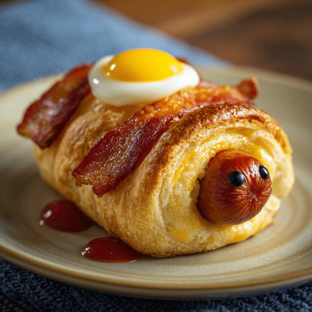 Egg and Sausage Pigs in a Blanket – A Cozy Morning Bite That Feels Like Home