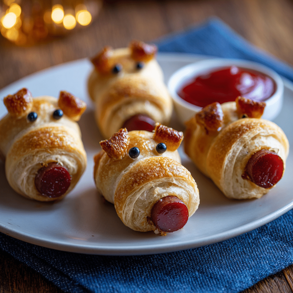 Kid-Friendly Pigs in a Blanket – A Cozy Little Treat That Makes Everyone Smile