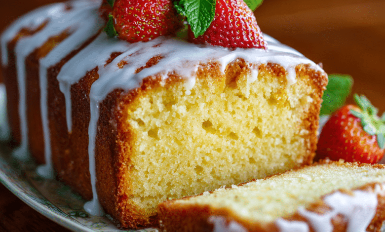 Lemon Cream Cheese Pound Cake