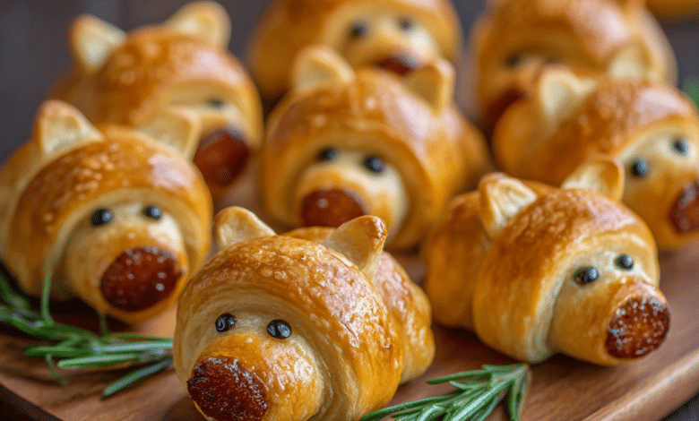Mini Crescent Pigs in a Blanket