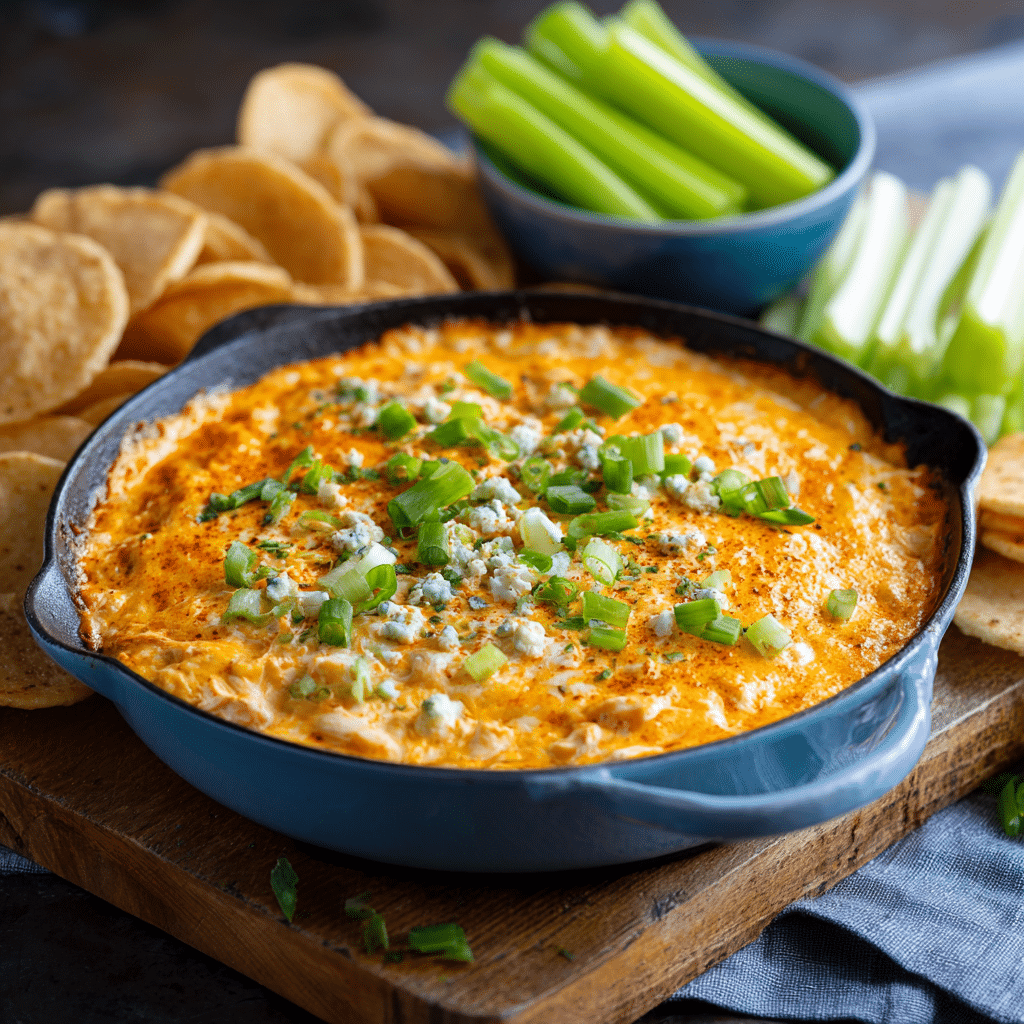 No-Fuss Buffalo Chicken Dip – The Cozy, Crowd-Pleasing Recipe I Always Trust