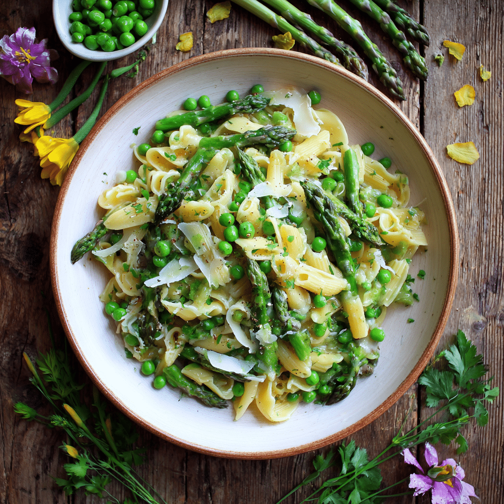 Pasta Primavera with Asparagus and Peas – A Springtime Hug from My Cretan Kitchen