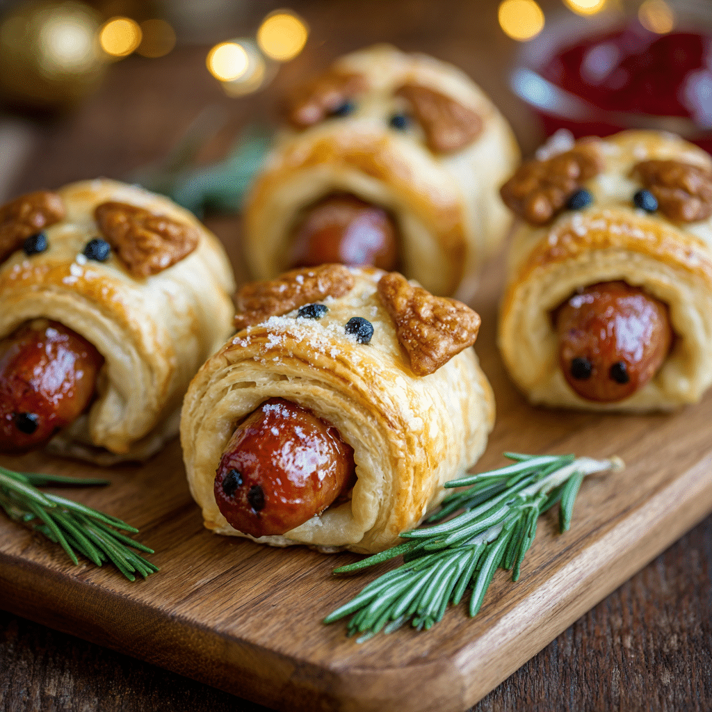 Puff Pastry Mini Pigs in a Blanket – A Cozy Little Bite That Brings Everyone to the Table