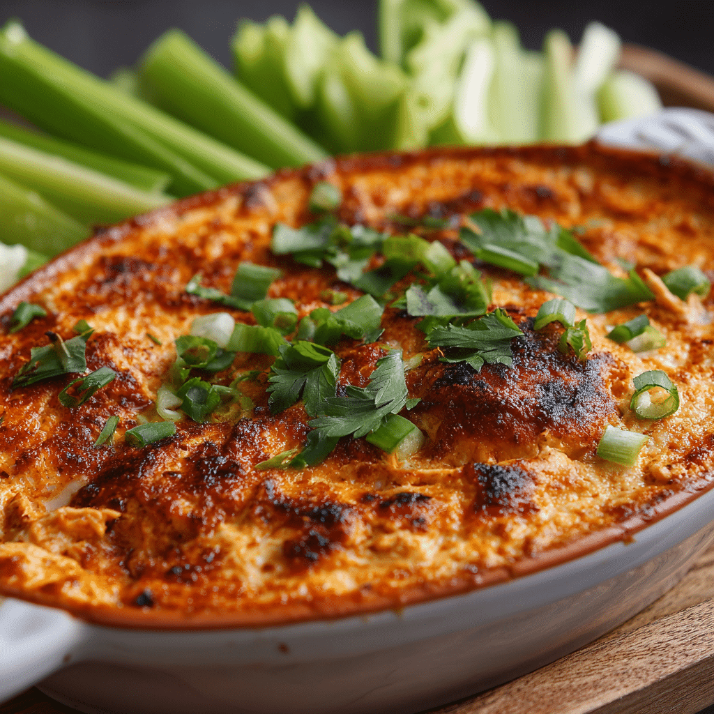 Rich and Spicy Buffalo Chicken Dip – A Cozy, Fiery Dish That Brings Us Together