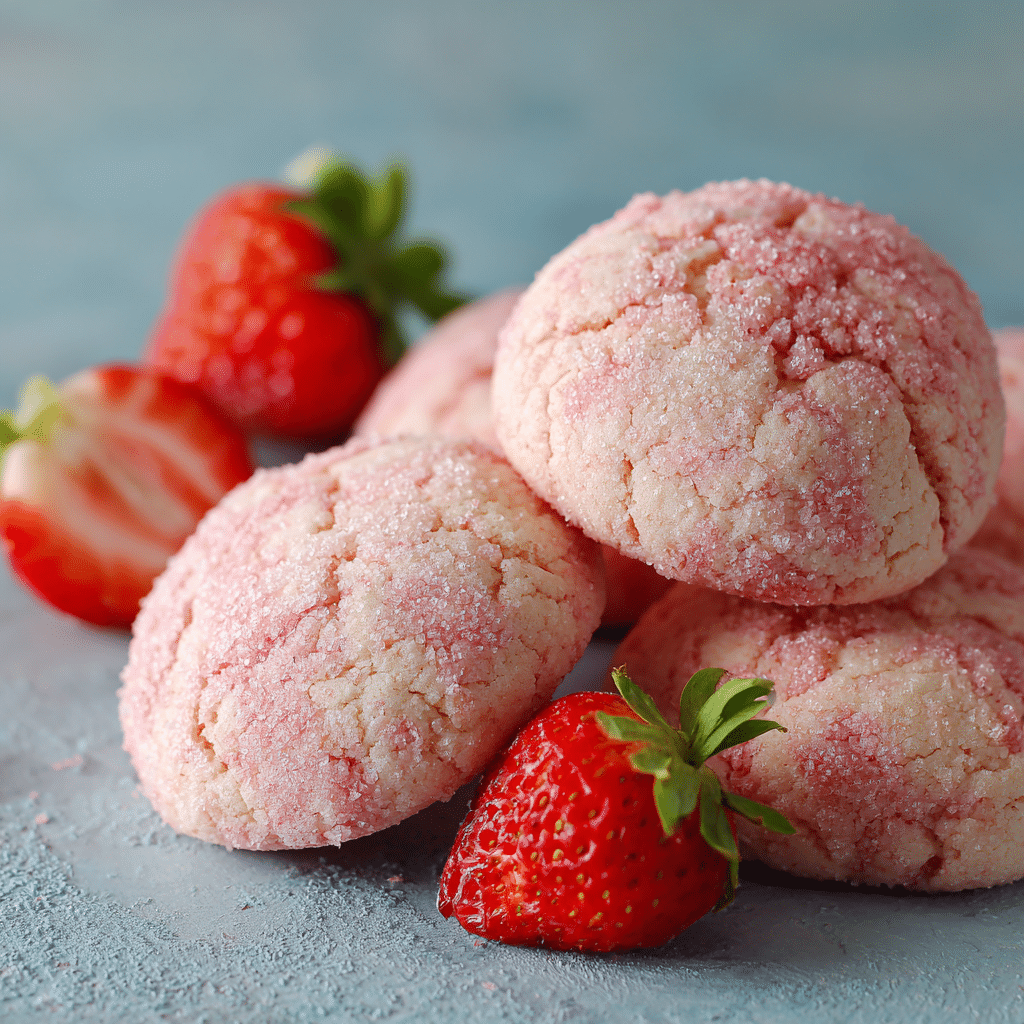 Soft Strawberry Sugar Cookies – A Sweet Pink Hug from My Kitchen