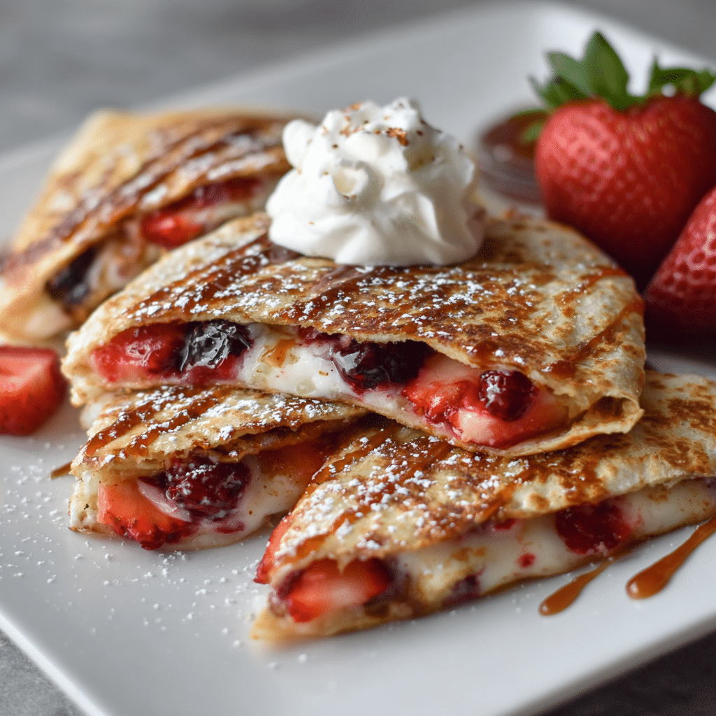Sweet Berry Breakfast Quesadillas – A Cozy Morning Treat Full of Love