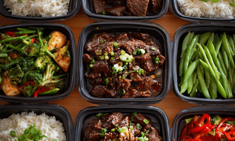 Asian-Inspired Beef Meal Prep