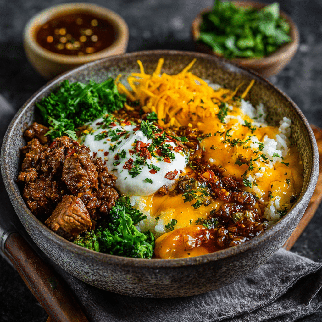Beef and Cheese Comfort Bowl – The Warm Hug I Always Need