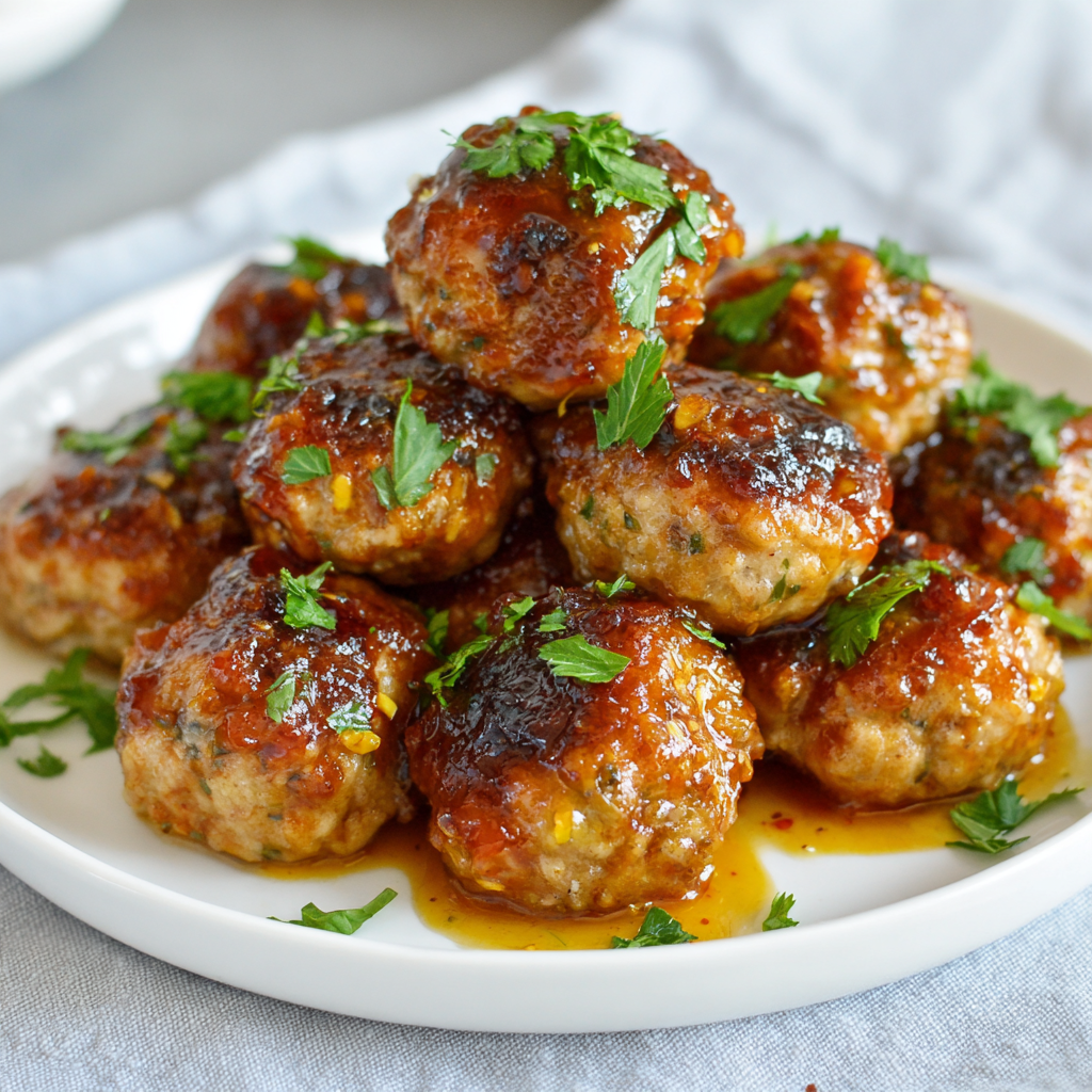 Family-Friendly Hawaiian Turkey Meatballs