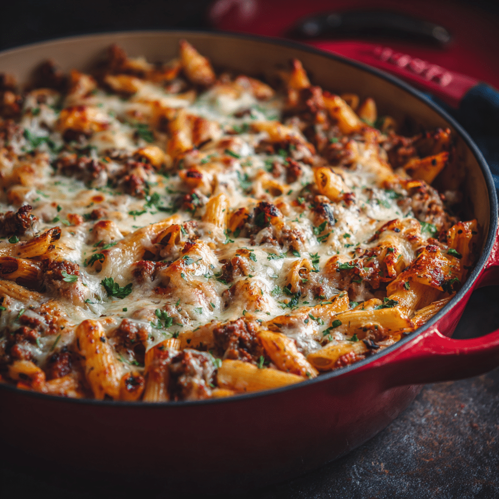 Ground Beef Penne Bake (A Cozy Family Hug From My Oven)