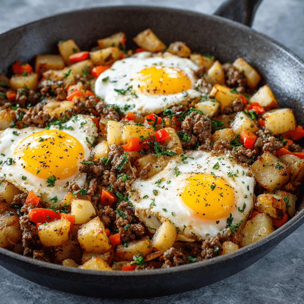 Ground Beef and Potato Hash – Cozy, Filling, and Comforting (No-Fuss Dinner)