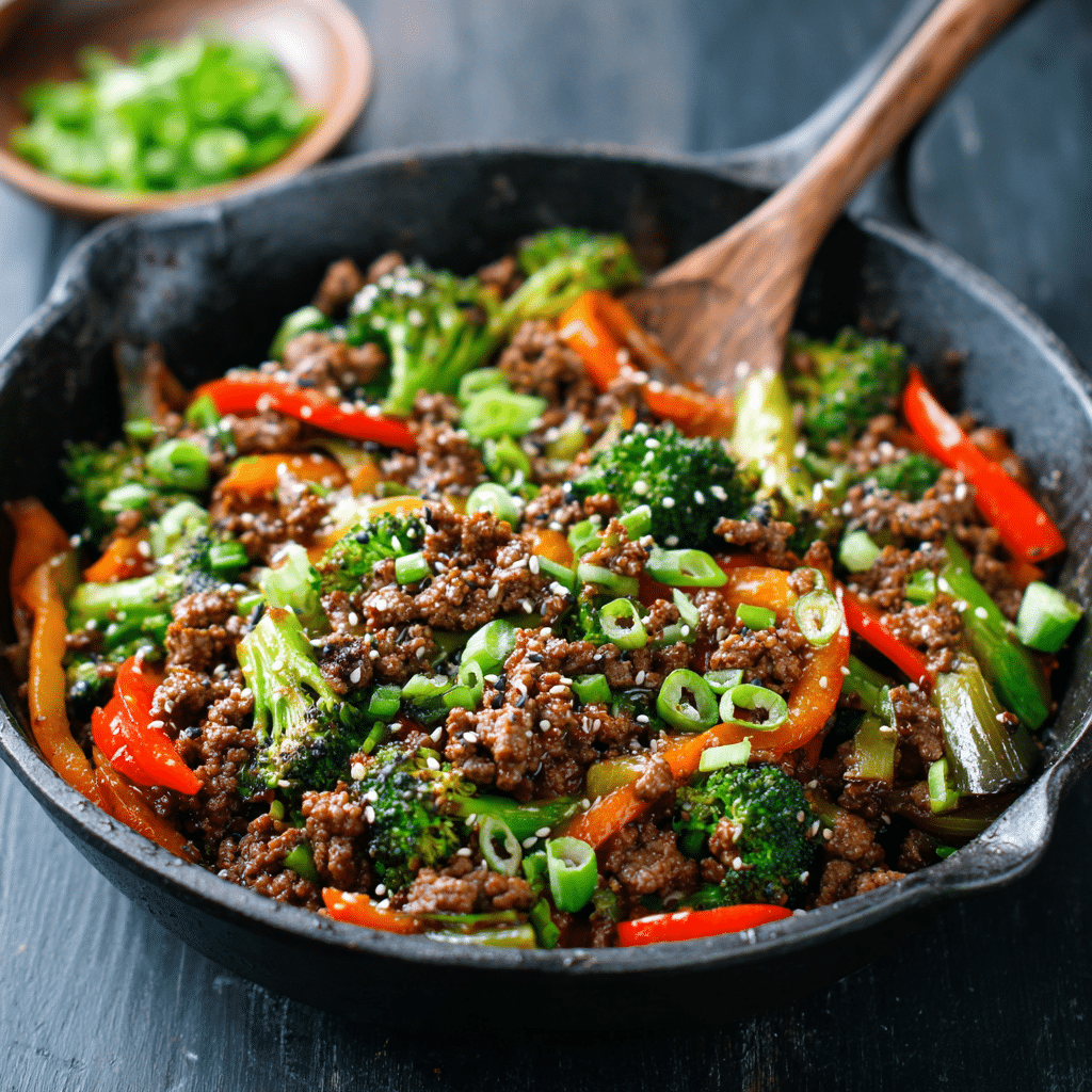Healthy Ground Beef Stir Fry – A Simple, Comforting Dinner That Feels Like Home