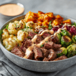 High-Protein Beef Lunch Bowls
