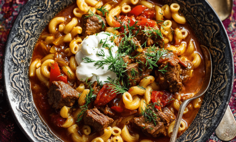 Old-Fashioned Beef Goulash