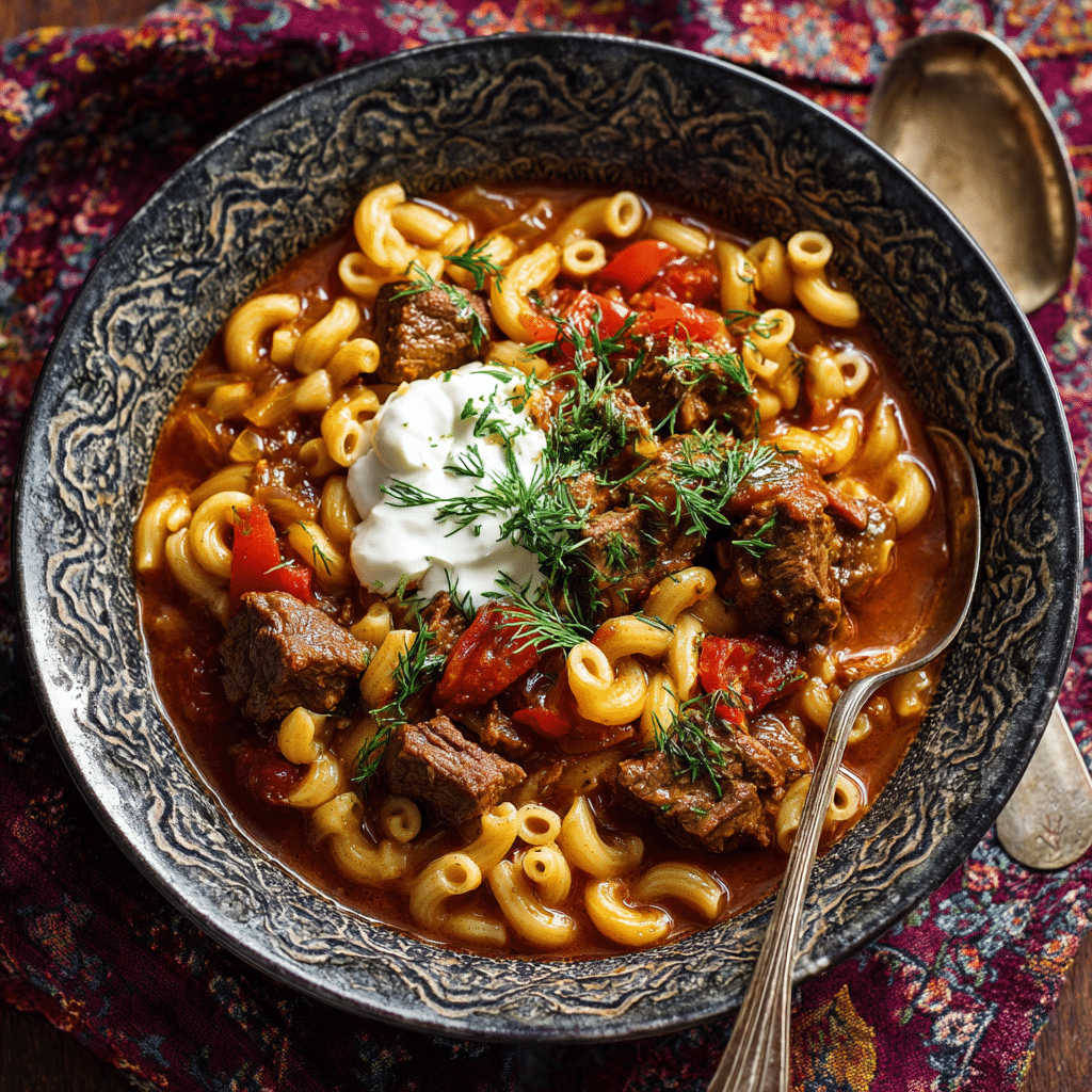 Old-Fashioned Beef Goulash – A Slow Pot of Comfort Like My Grandmother Made
