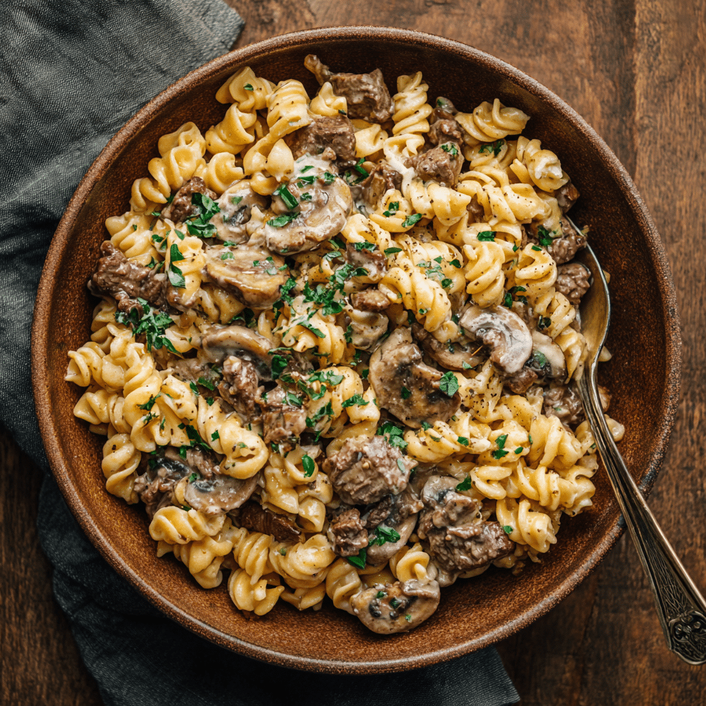 Quick Beef Stroganoff Pasta – A Cozy Weeknight Hug in a Bowl