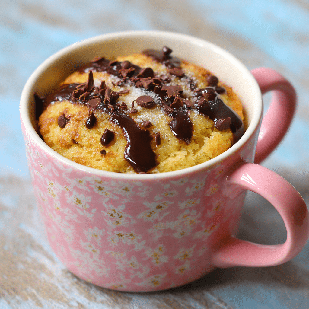 3-Minute Microwave Vanilla Mug Cake – A Little Sweet Hug When You Need It Most