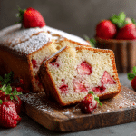 5-Ingredient Strawberry Pound Cake