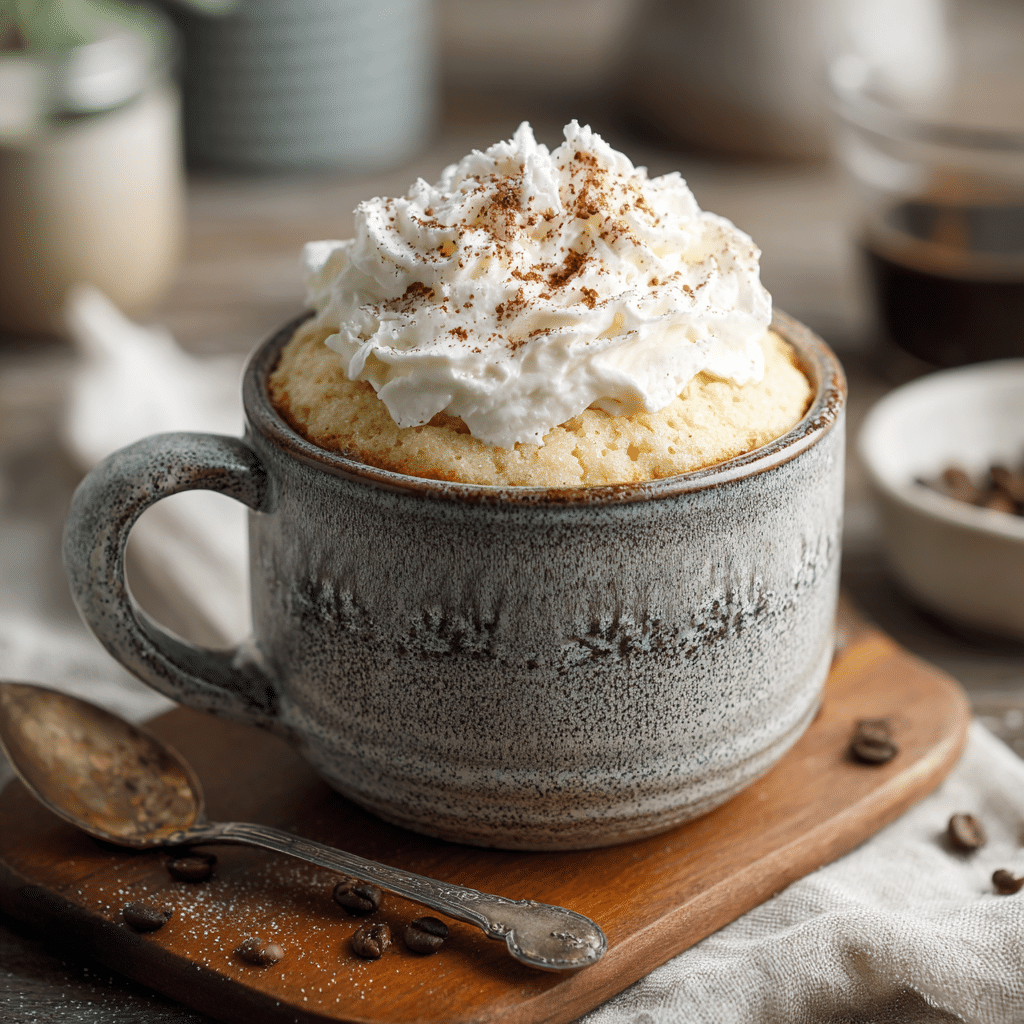 Vanilla Mug Cake with Almond Flour – A Warm Little Hug in a Cup