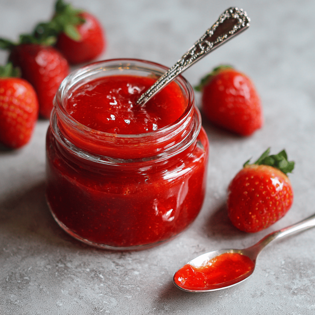 Classic Strawberry Purée for Cakes – Sweet, Bright & Full of Love