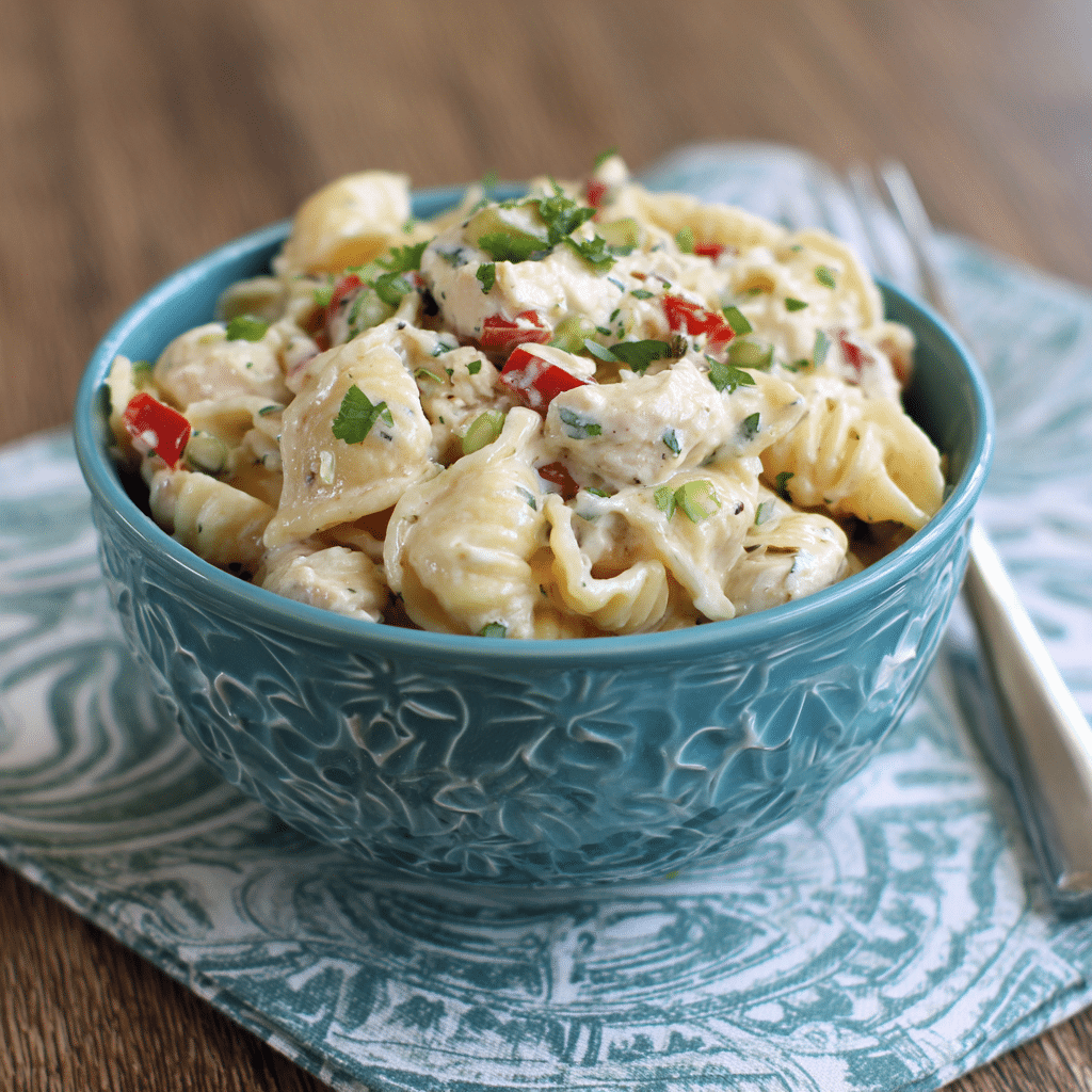 Creamy Chicken Pasta Salad for Spring – A Bowl Full of Sunshine and Love