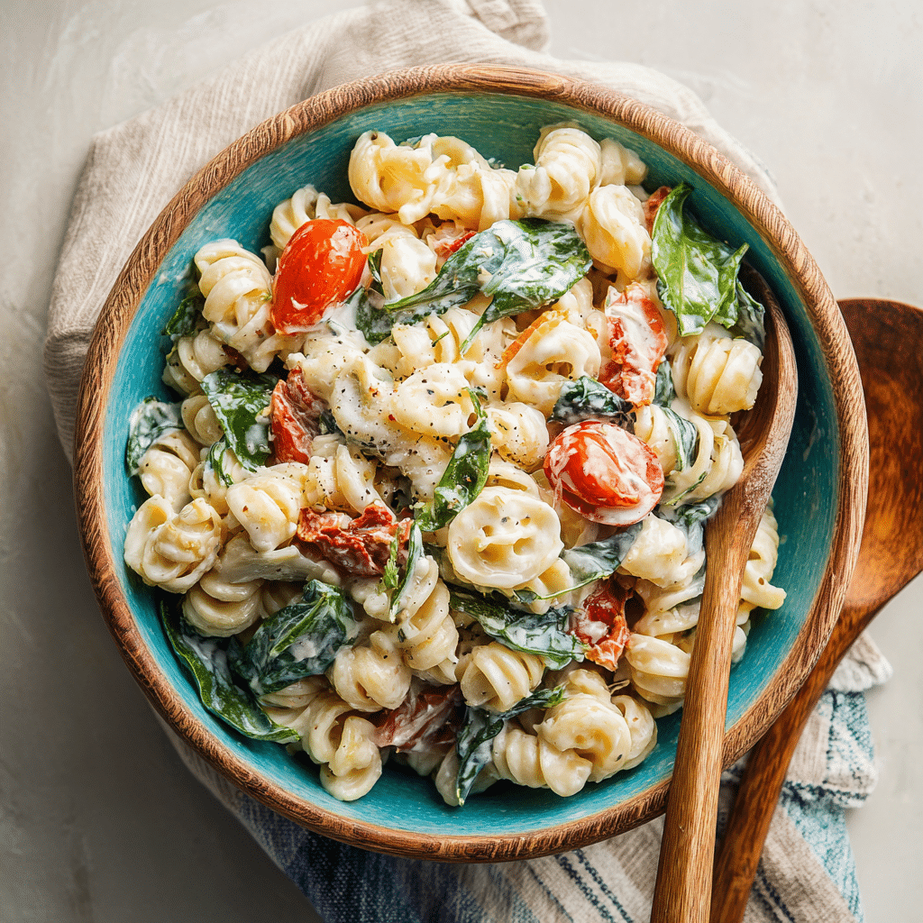 Creamy Garlic Parmesan Pasta Salad – The Comfort Bowl I Make When I Want Everyone to Smile