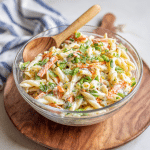 Creamy Pasta Salad for Spring Picnics (A Bowl Full of Sunshine and Memories)