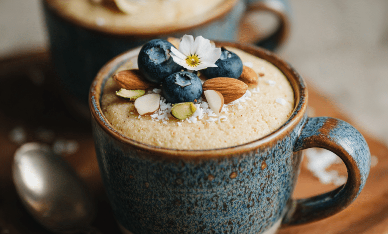 Dairy-Free Vanilla Mug Cake – A Little Sweet Hug in a Cup