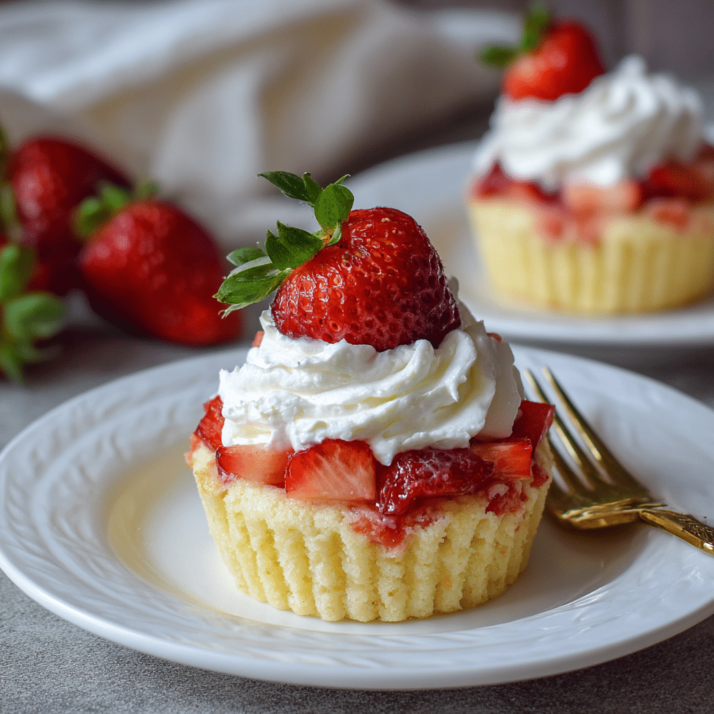Easy Gluten Free Strawberry Shortcake Cups – Sweet Little Moments of Joy