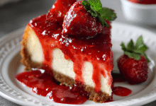 Easy Strawberry Sauce for Cheesecake