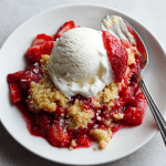 Gluten Free Strawberry Dump Cake