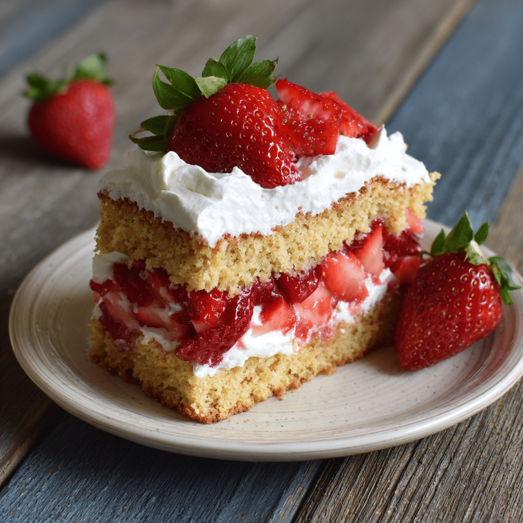 Gluten Free Strawberry Shortcake with Coconut Flour – A Sweet Taste of Summer Love