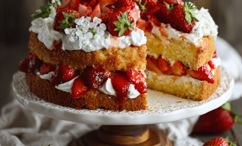 Gluten Free Strawberry Shortcake