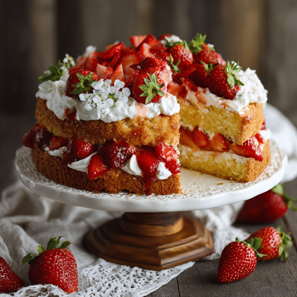 Gluten Free Strawberry Shortcake with Fresh Strawberries – A Sweet Taste of Summer Love