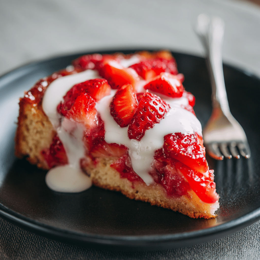 Gluten Free Strawberry Skillet Cake – Sweet, Simple, and Full of Love