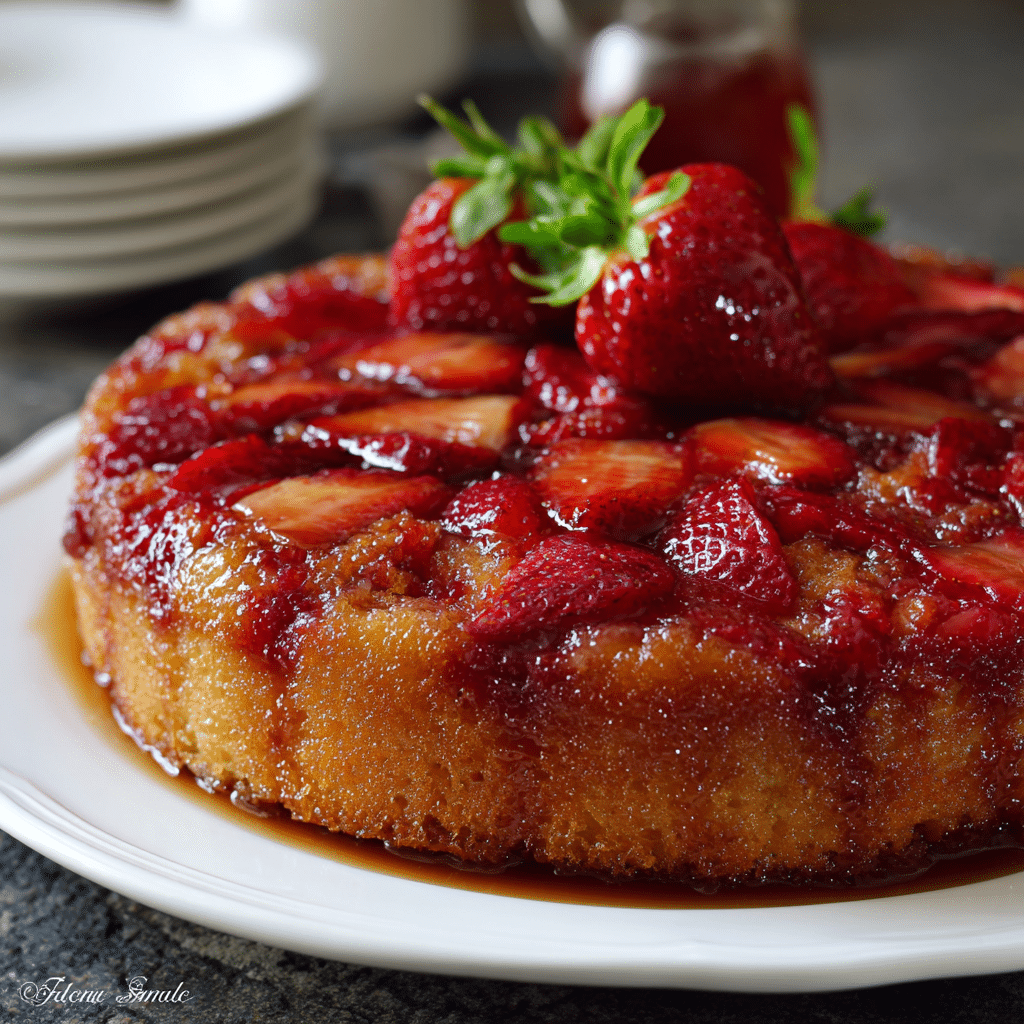 Gluten Free Strawberry Snack Cake – Soft, Sweet, and Full of Summer Love