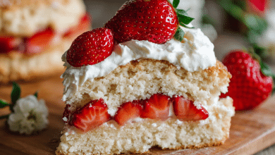 Homemade Gluten Free Shortcake Base