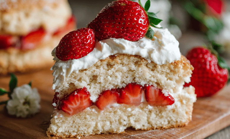 Homemade Gluten Free Shortcake Base
