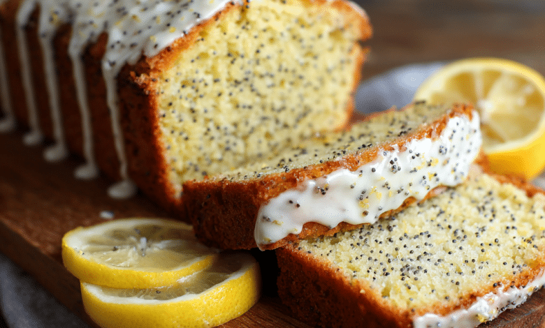 Lemon Poppy Seed Loaf Cake – A Soft, Sunny Slice of Home and Love